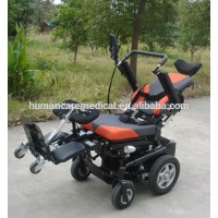 New design multifunctional luxury and comfortable power recling standing wheelchair/stand up wheelchair