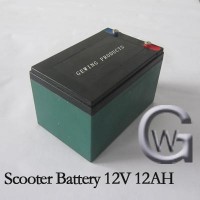 Scooter battery 12 v 12ah 20hr battery 12v 12ah small rechargeable Lead Acid Battery